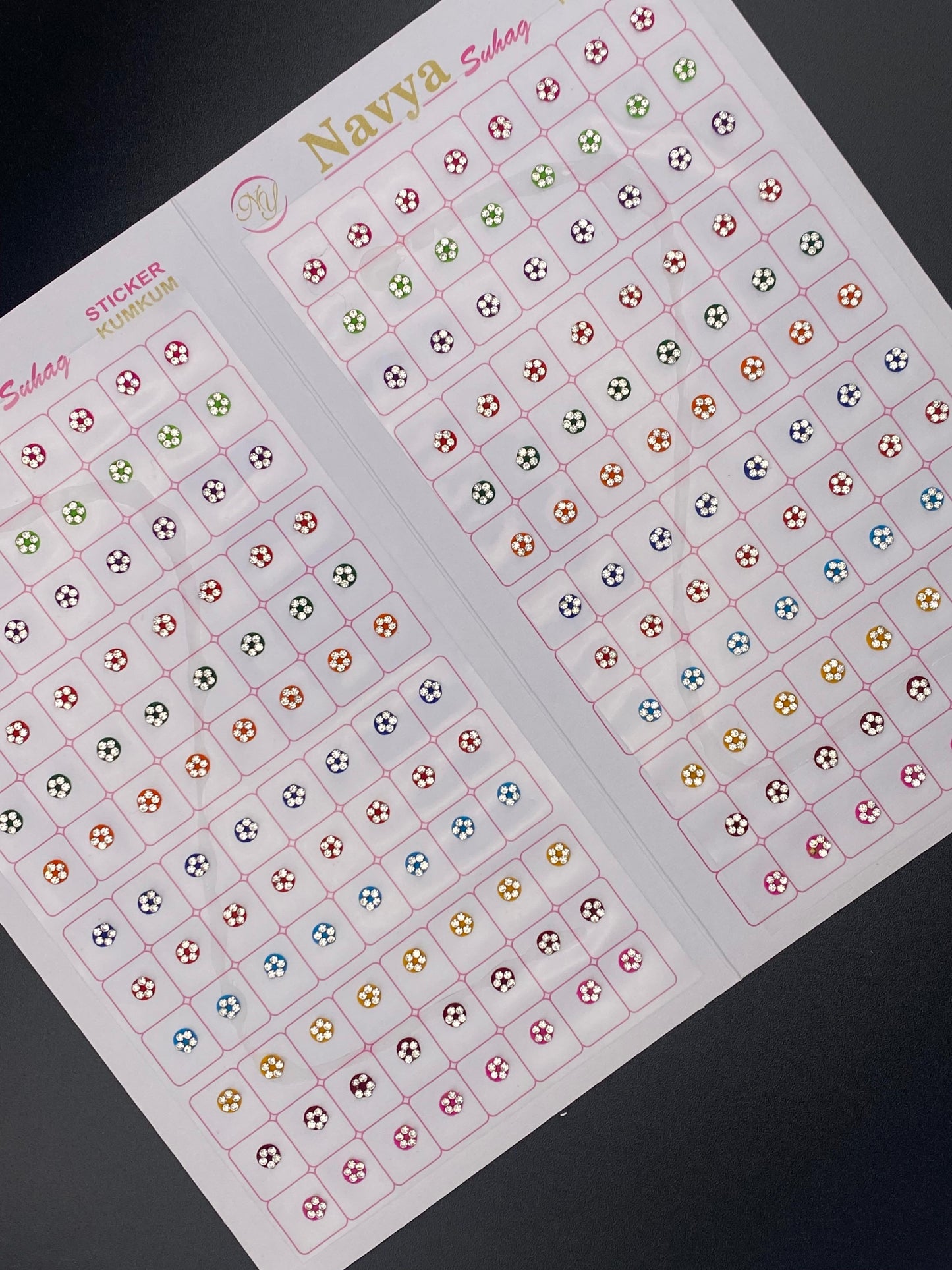 Navya Suhag Collection Bindi Booklet - 192 Bindis