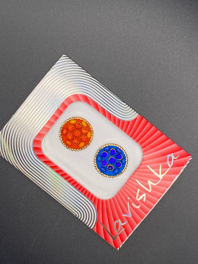 Fancy Bindi Multicolor Card - LV06
