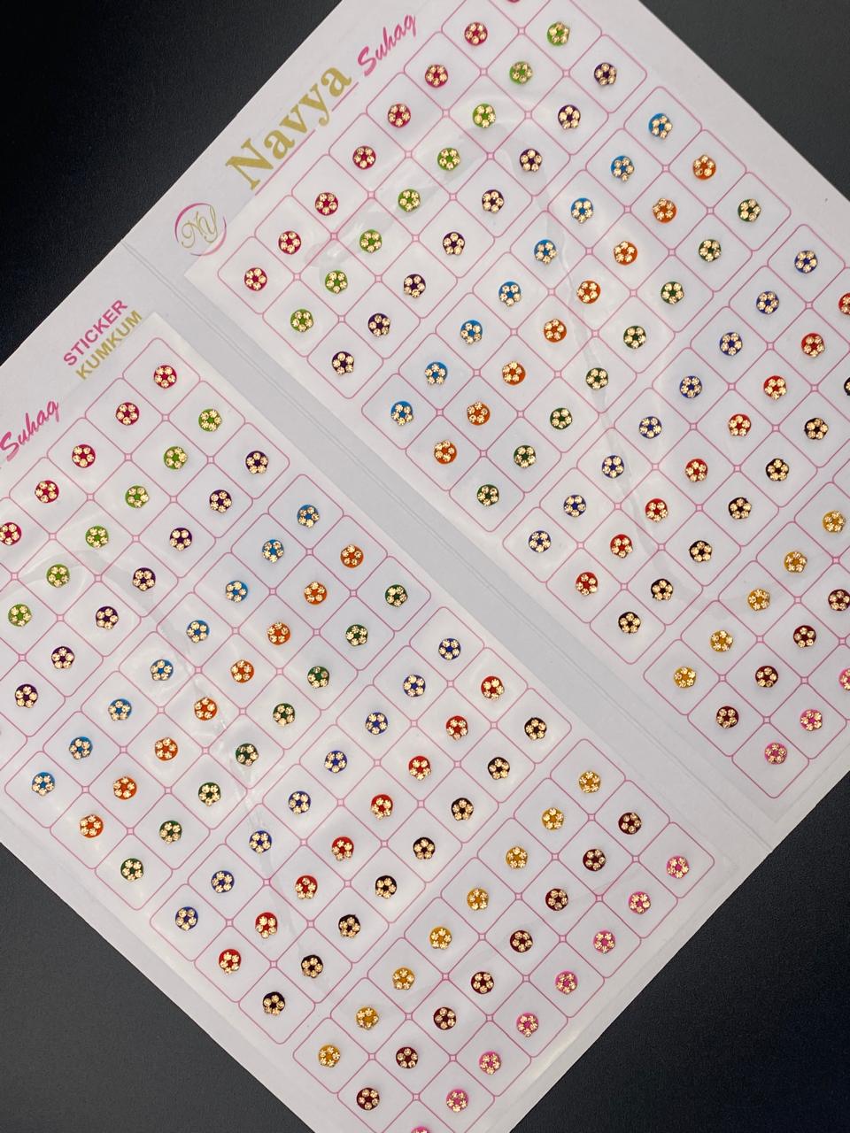 Navya Suhag Collection Bindi Booklet - 192 Bindis