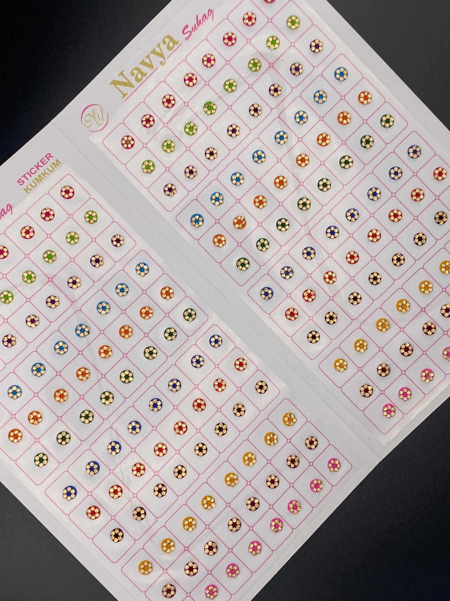 Navya Suhag Collection Bindi Booklet - 192 Bindis