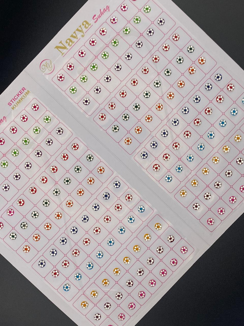 Navya Suhag Collection Bindi Booklet - 192 Bindis