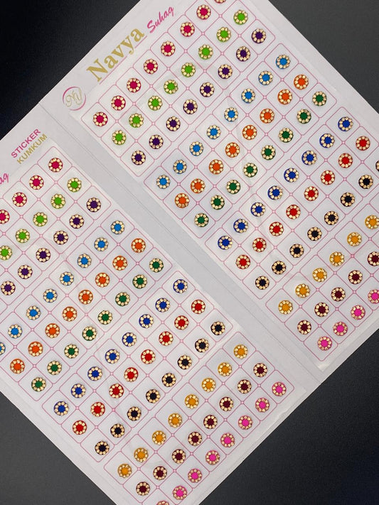 Navya Suhag Collection Bindi Booklet - 192 Bindis