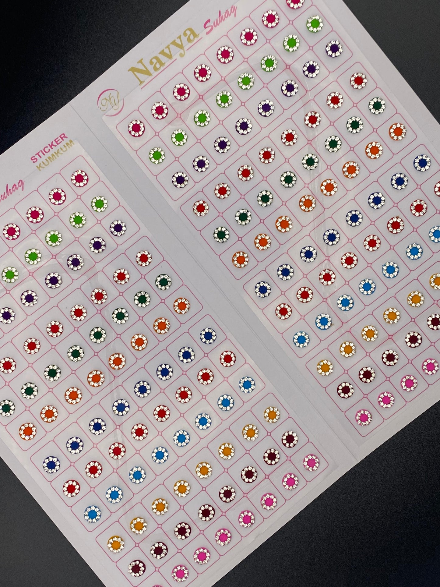 Navya Suhag Collection Bindi Booklet - 192 Bindis