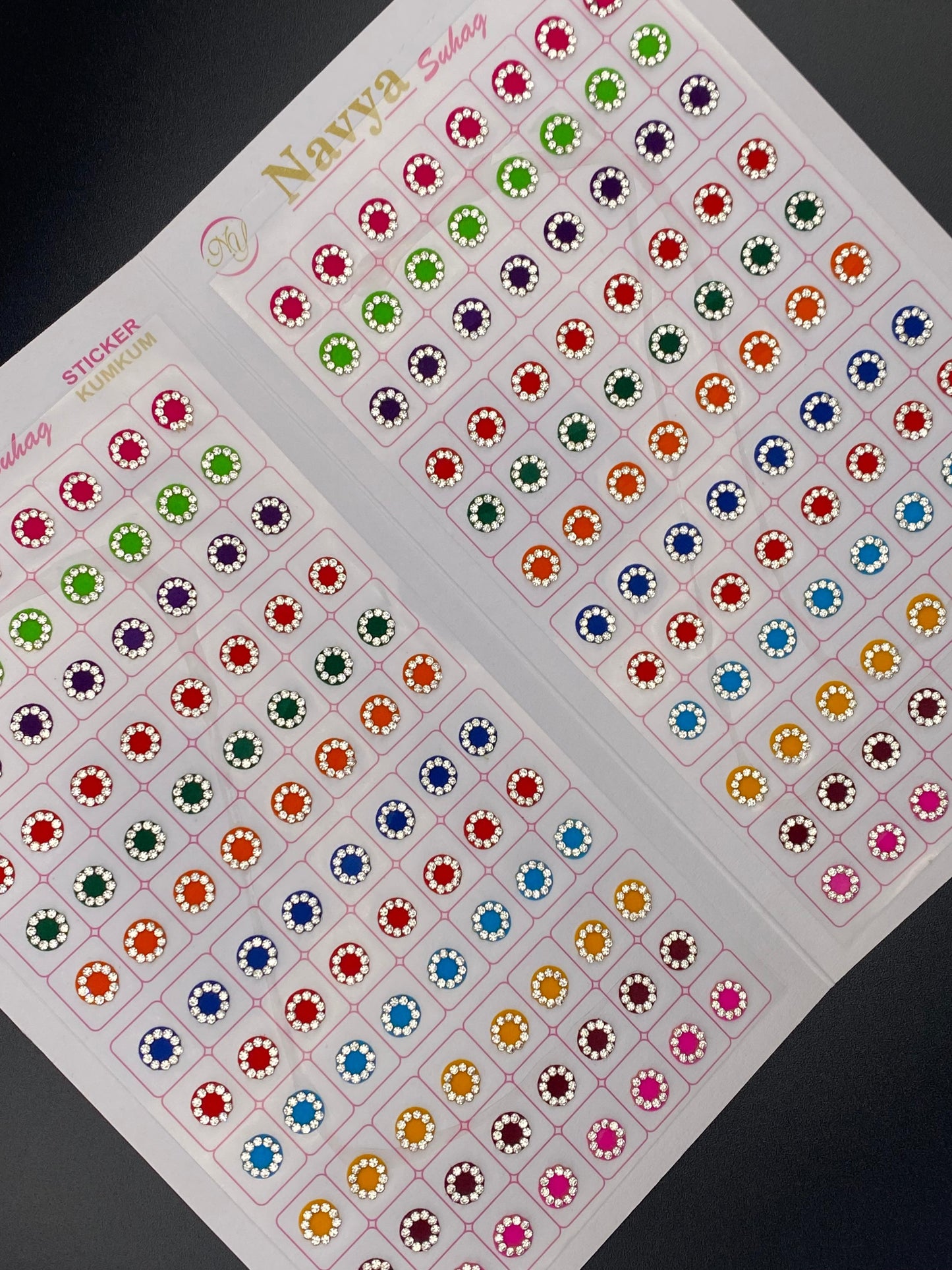 Navya Suhag Collection Bindi Booklet - 192 Bindis