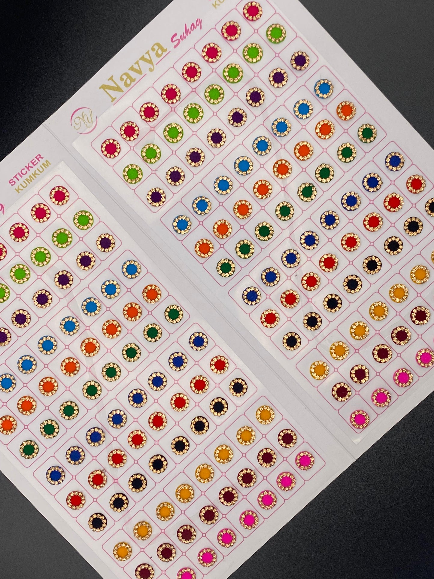 Navya Suhag Collection Bindi Booklet - 192 Bindis
