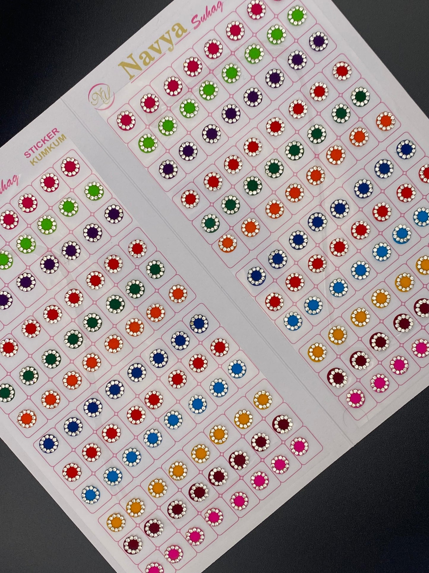 Navya Suhag Collection Bindi Booklet - 192 Bindis