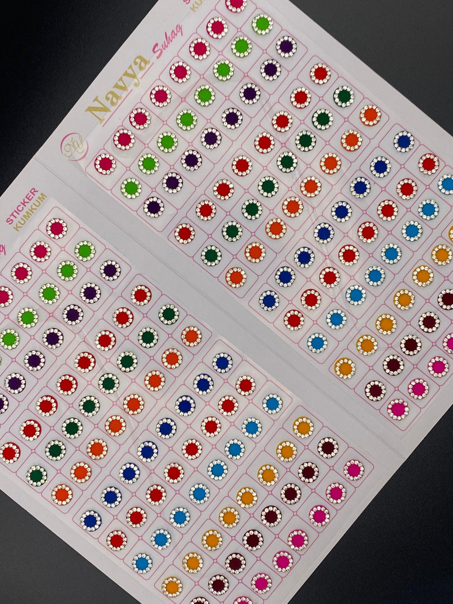 Navya Suhag Collection Bindi Booklet - 192 Bindis