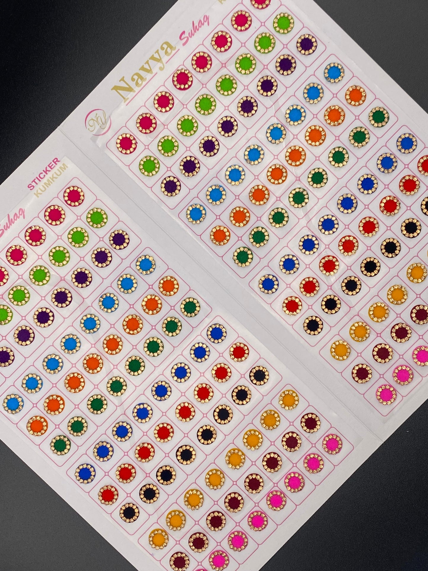 Navya Suhag Collection Bindi Booklet - 192 Bindis