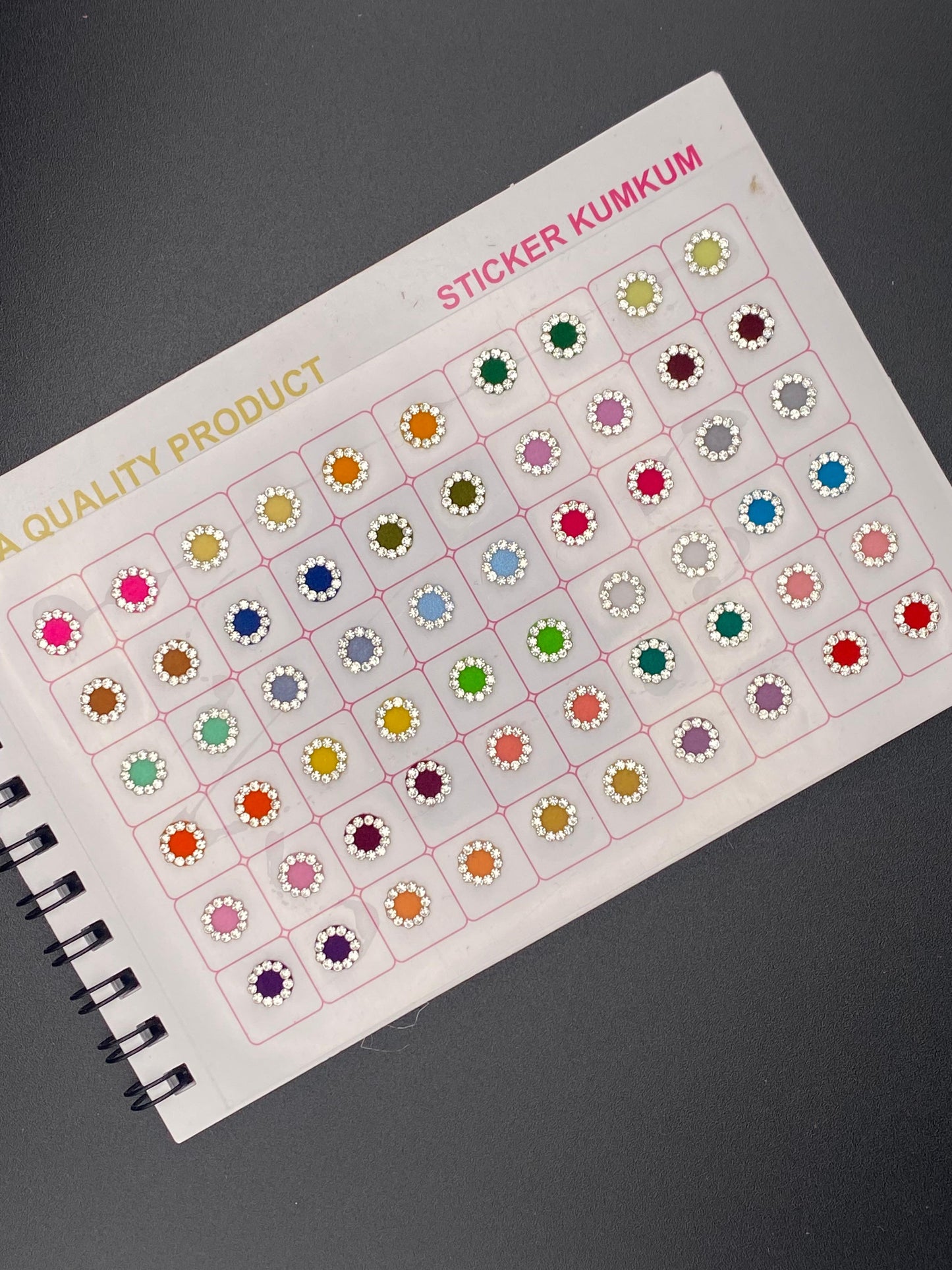 Bindi Book - 300 bindi book WT stone pestal premium