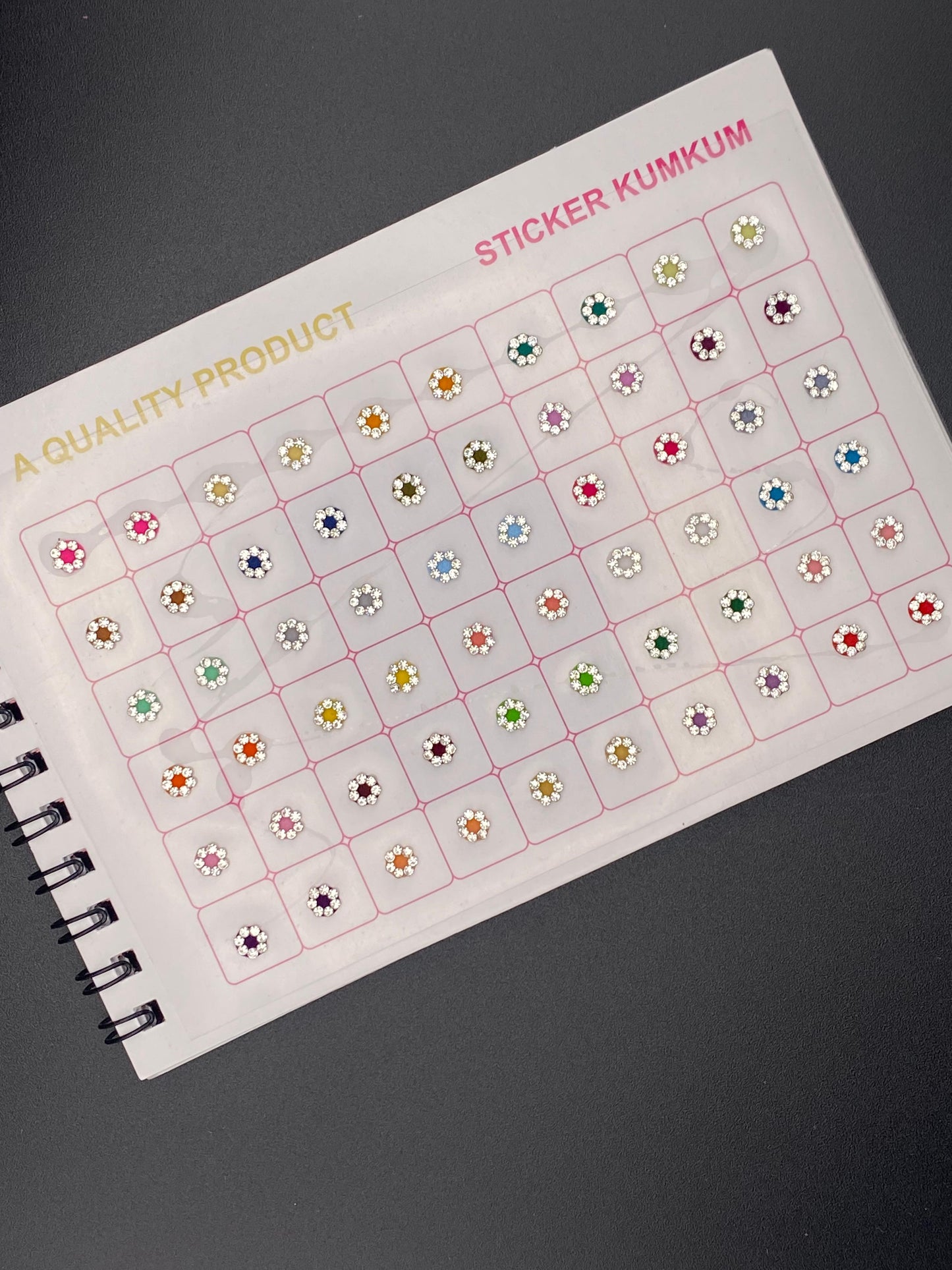 Bindi Book - 300 bindi book WT stone pestal premium
