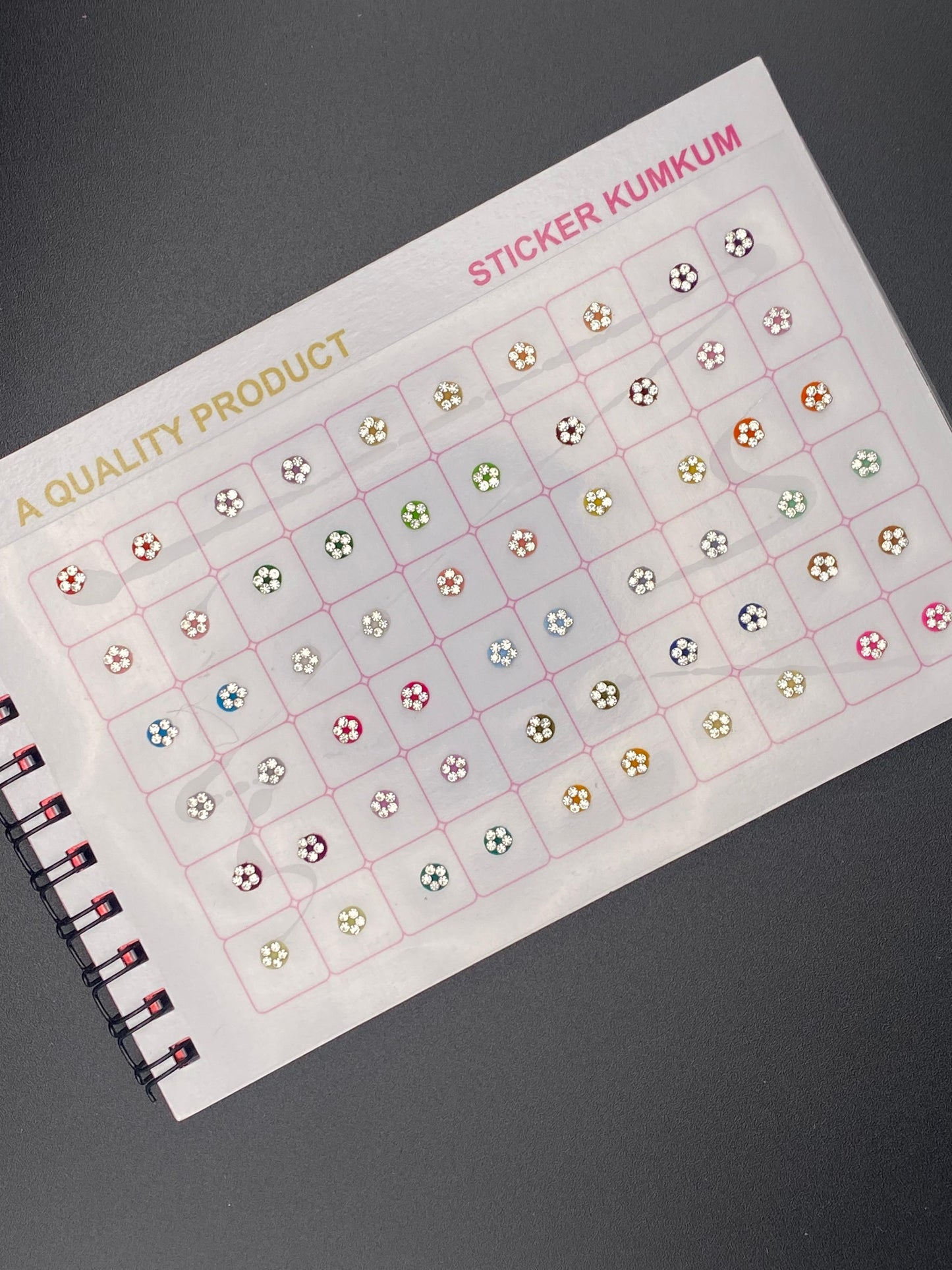Bindi Book - 300 bindi book WT stone pestal premium