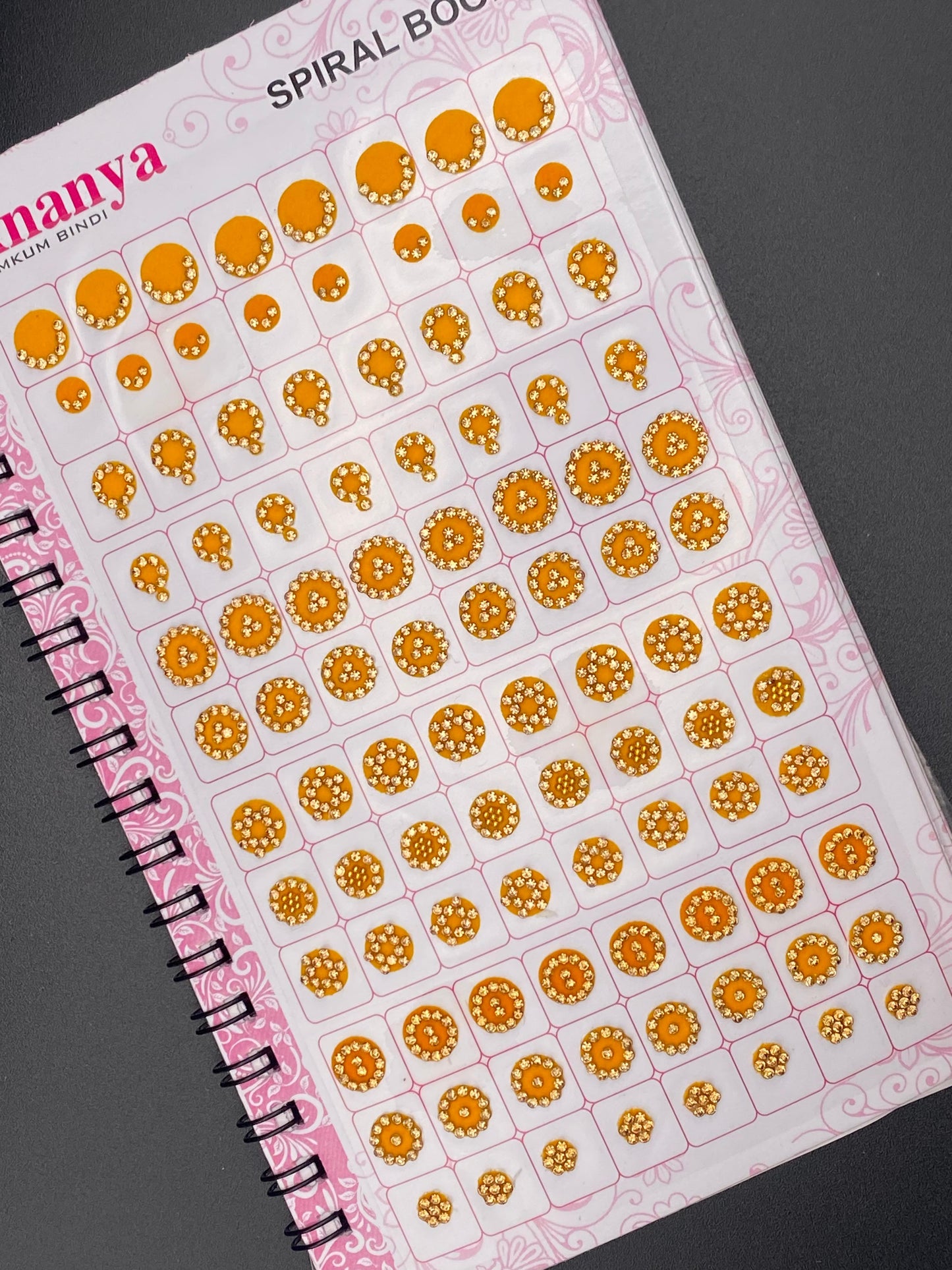 Ananya Fancy lct Stone Bindi Book 1 (960Dots)