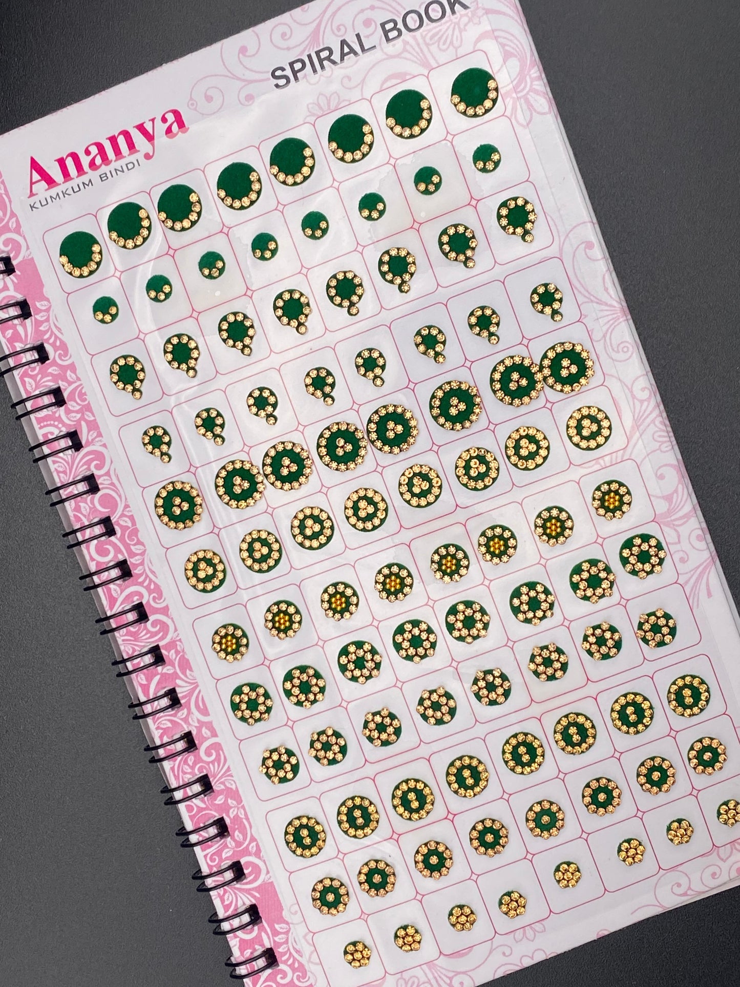Ananya Fancy lct Stone Bindi Book 1 (960Dots)