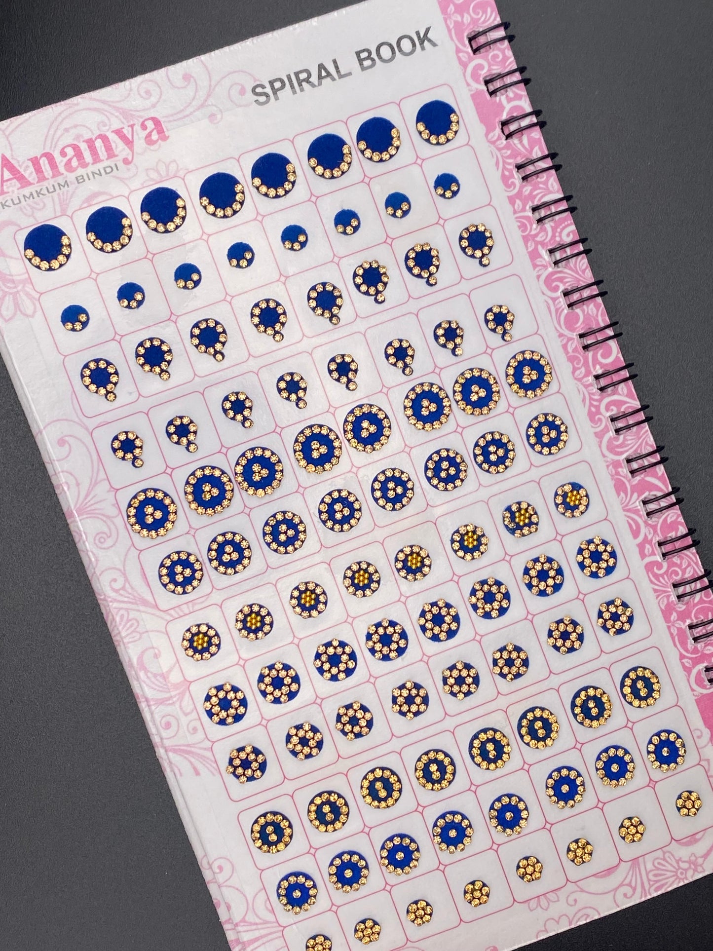 Ananya Fancy lct Stone Bindi Book 1 (960Dots)