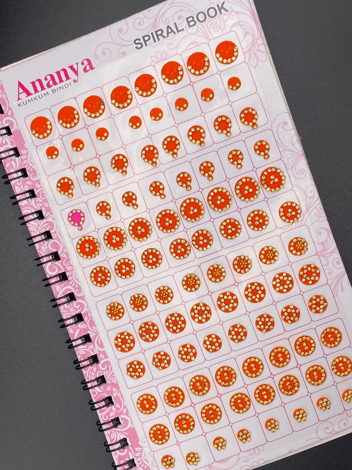 Ananya Fancy lct Stone Bindi Book 1 (960Dots)