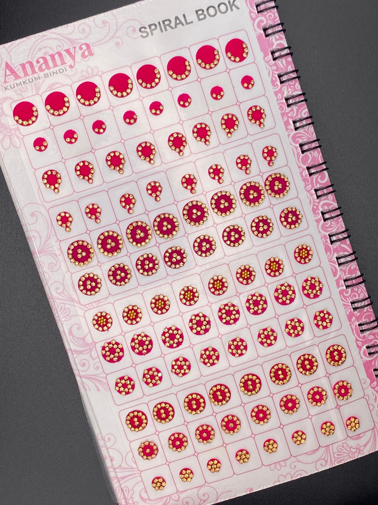 Ananya Fancy lct Stone Bindi Book 1 (960Dots)
