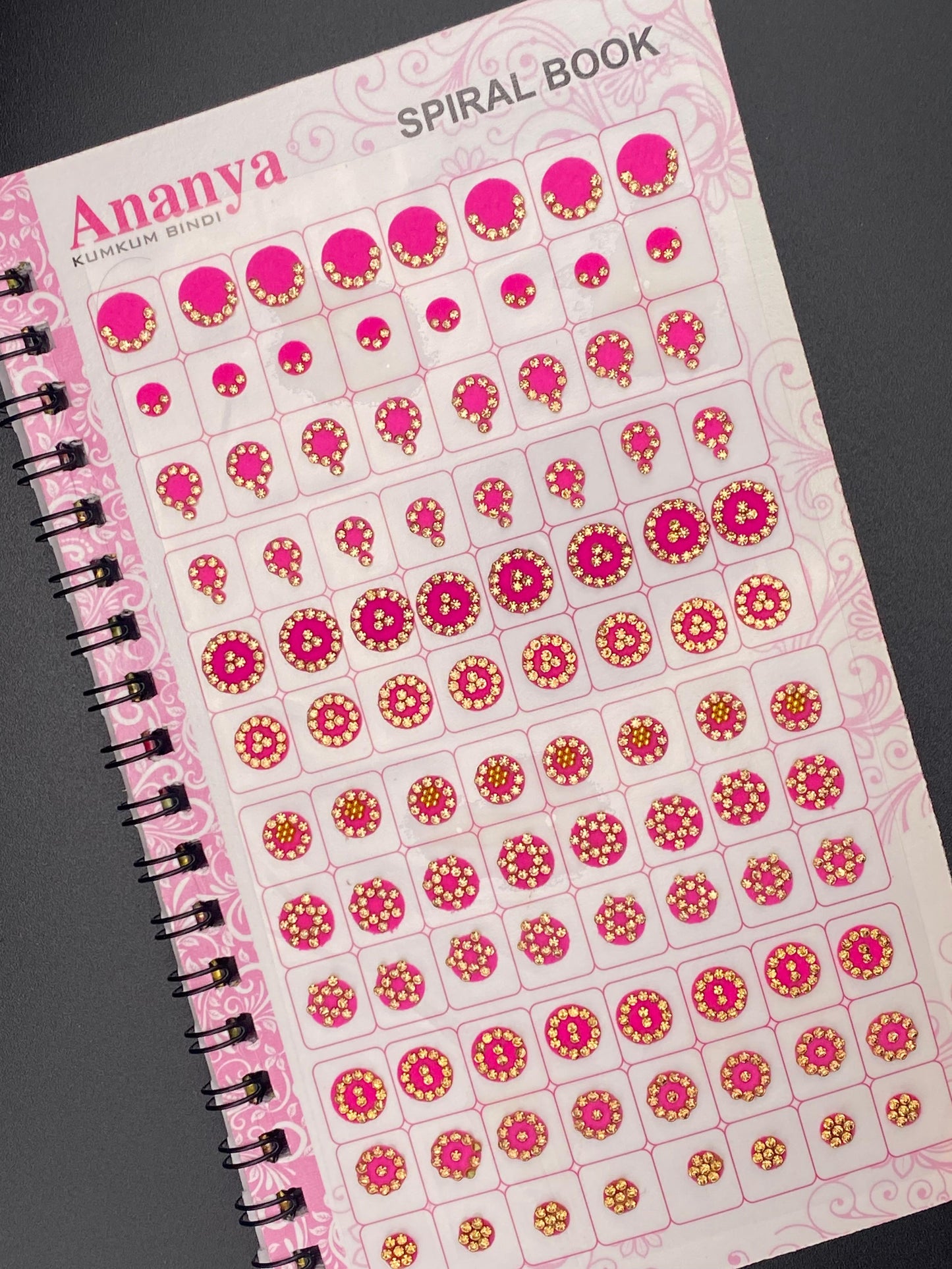 Ananya Fancy lct Stone Bindi Book 1 (960Dots)