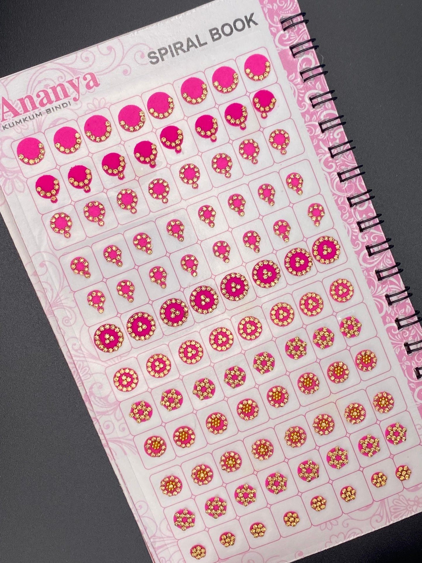 Ananya Fancy lct Stone Bindi Book 2 (960Dots)