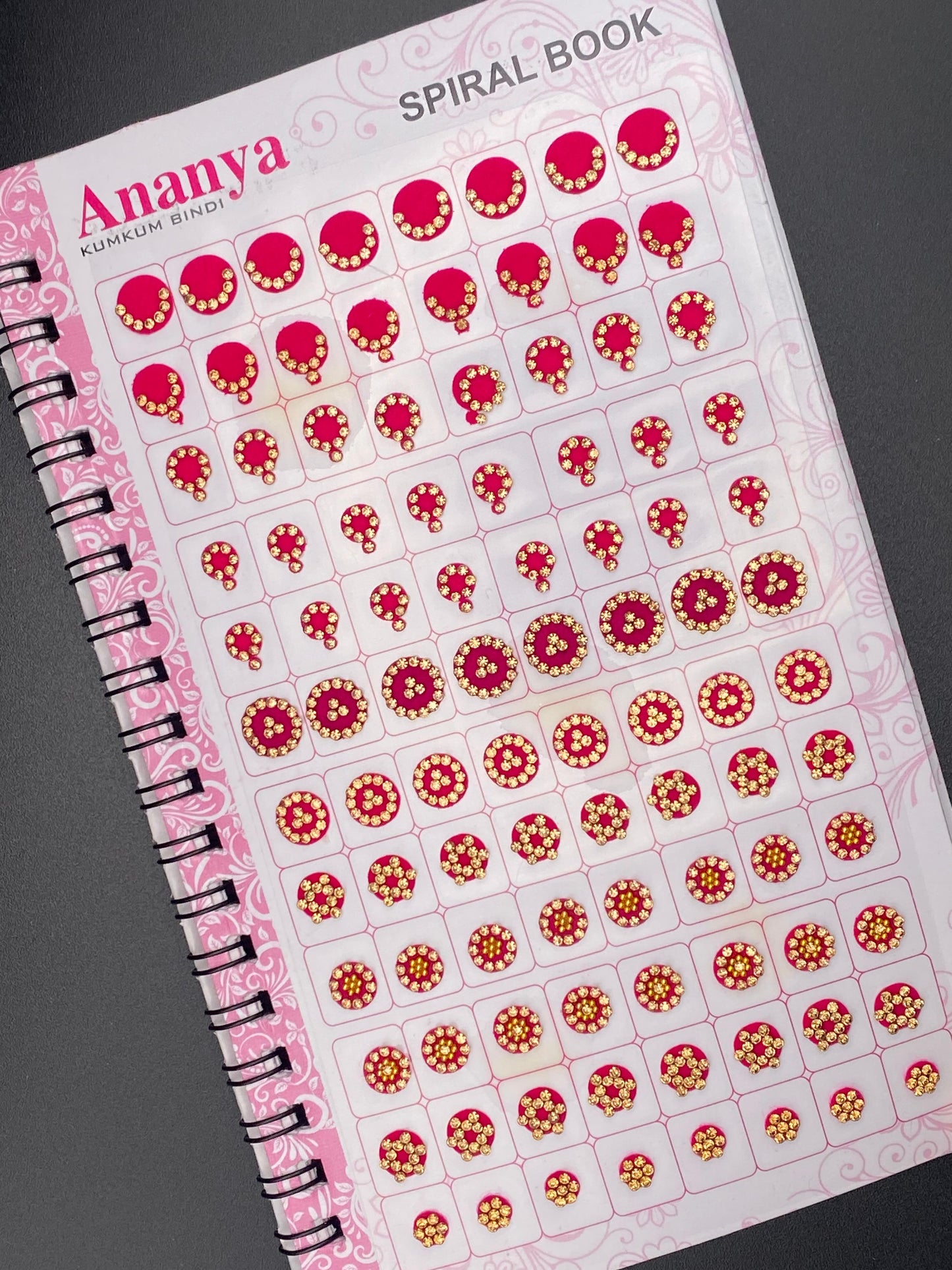 Ananya Fancy lct Stone Bindi Book 2 (960Dots)