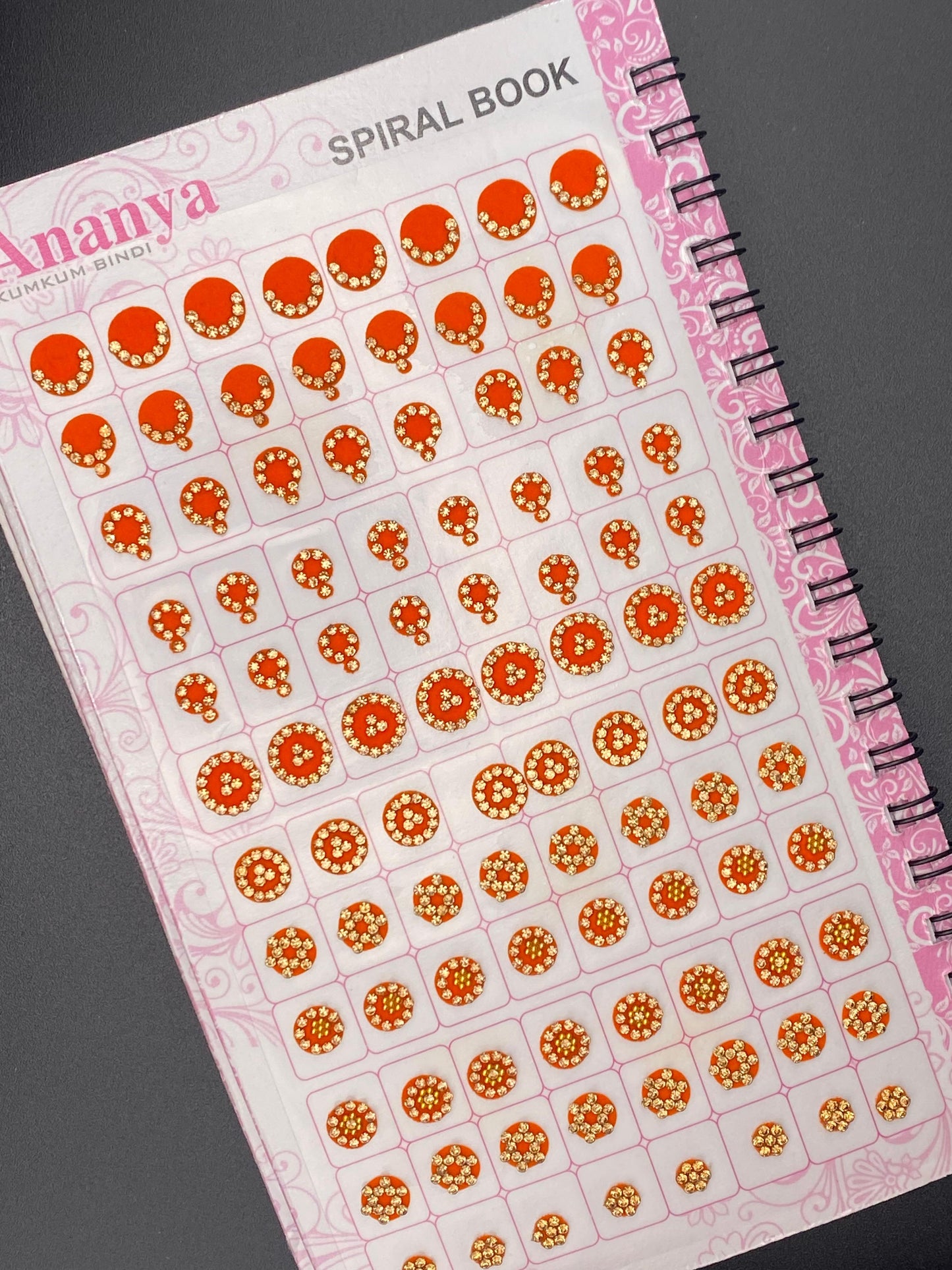 Ananya Fancy lct Stone Bindi Book 2 (960Dots)