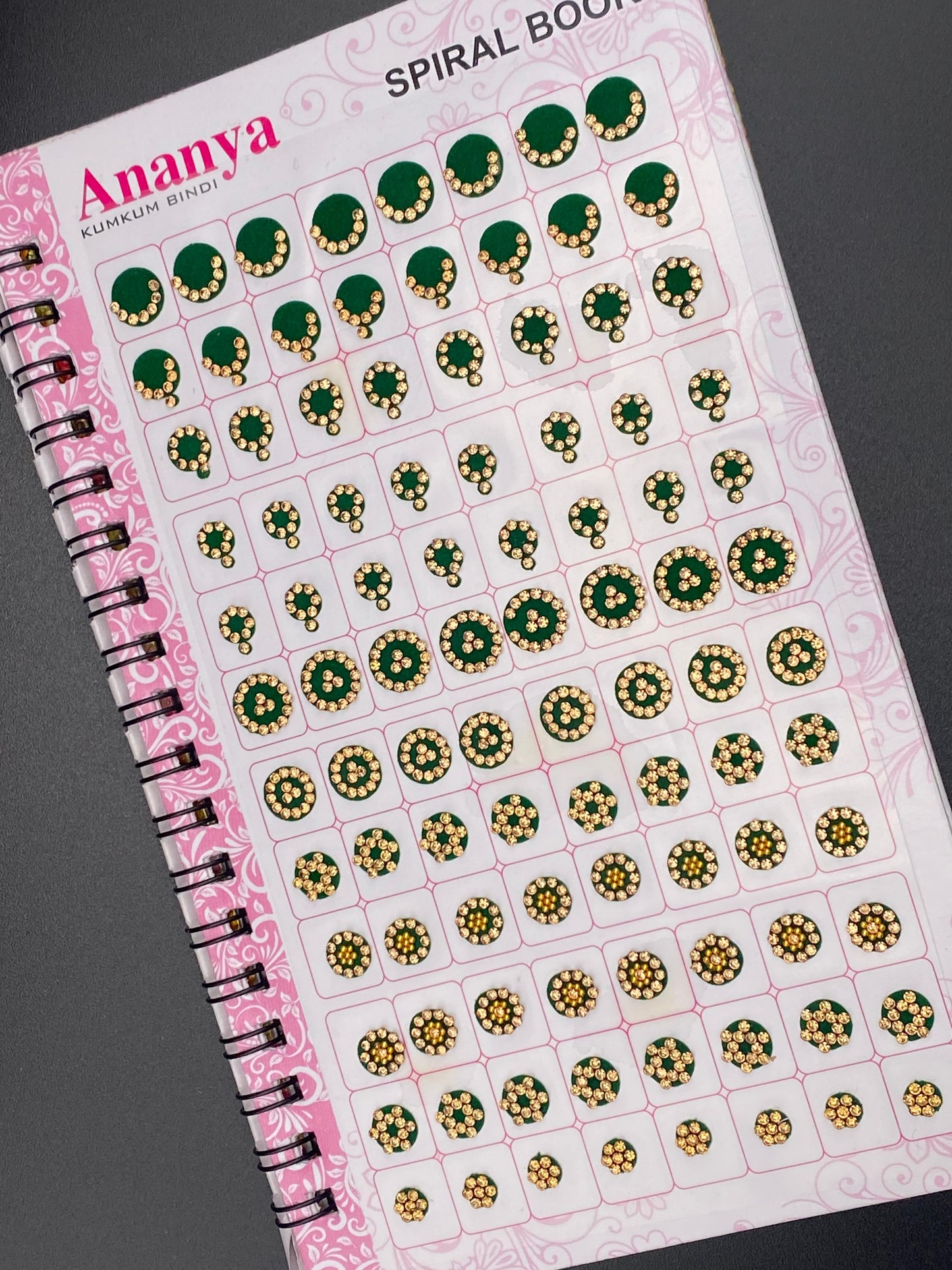 Ananya Fancy lct Stone Bindi Book 2 (960Dots)