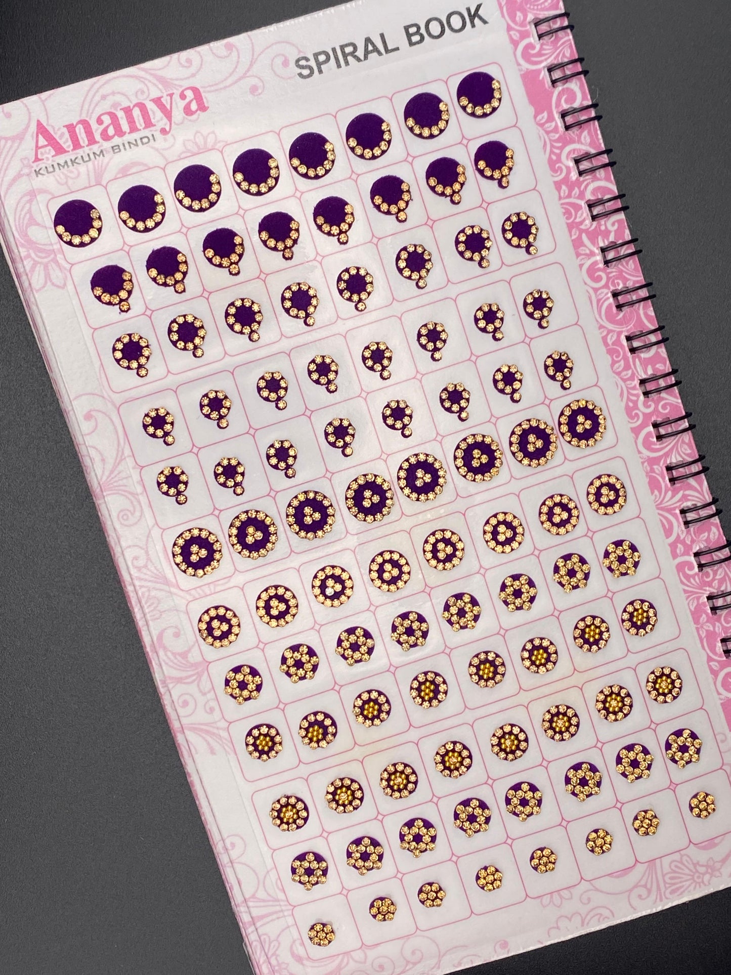 Ananya Fancy lct Stone Bindi Book 2 (960Dots)