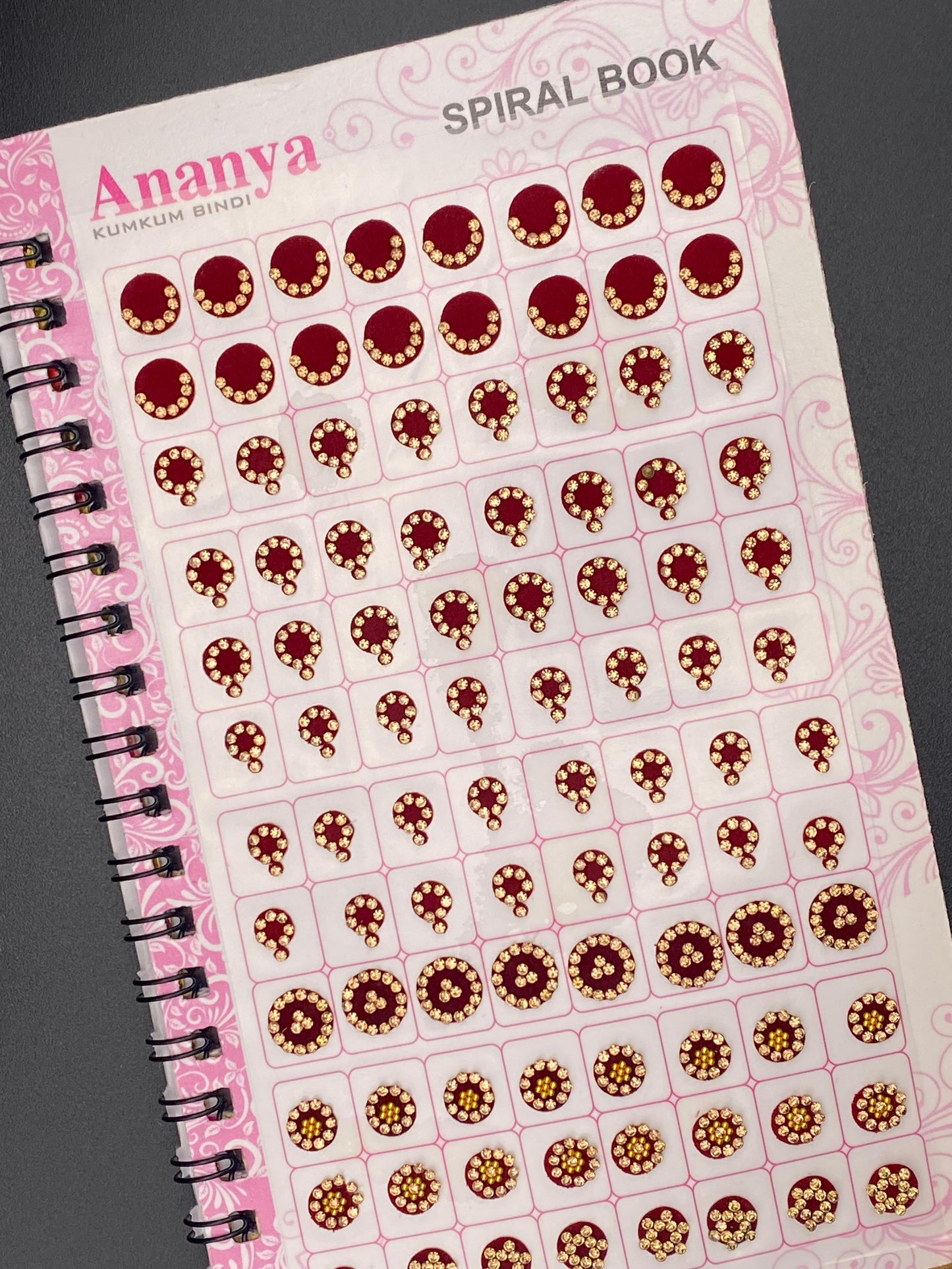 Ananya Fancy lct Stone Bindi Book 2 (960Dots)