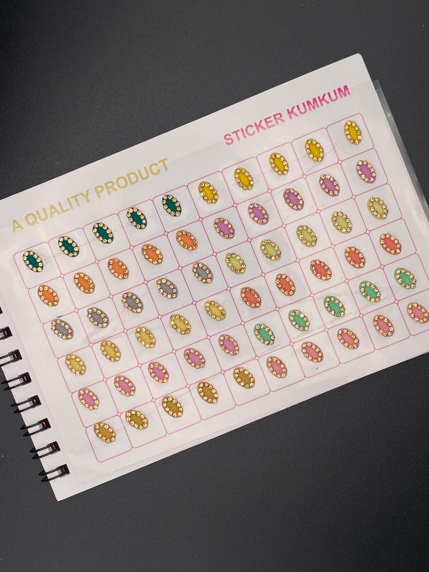 Navya Fancy Mix Shape Pestal Bindi Book