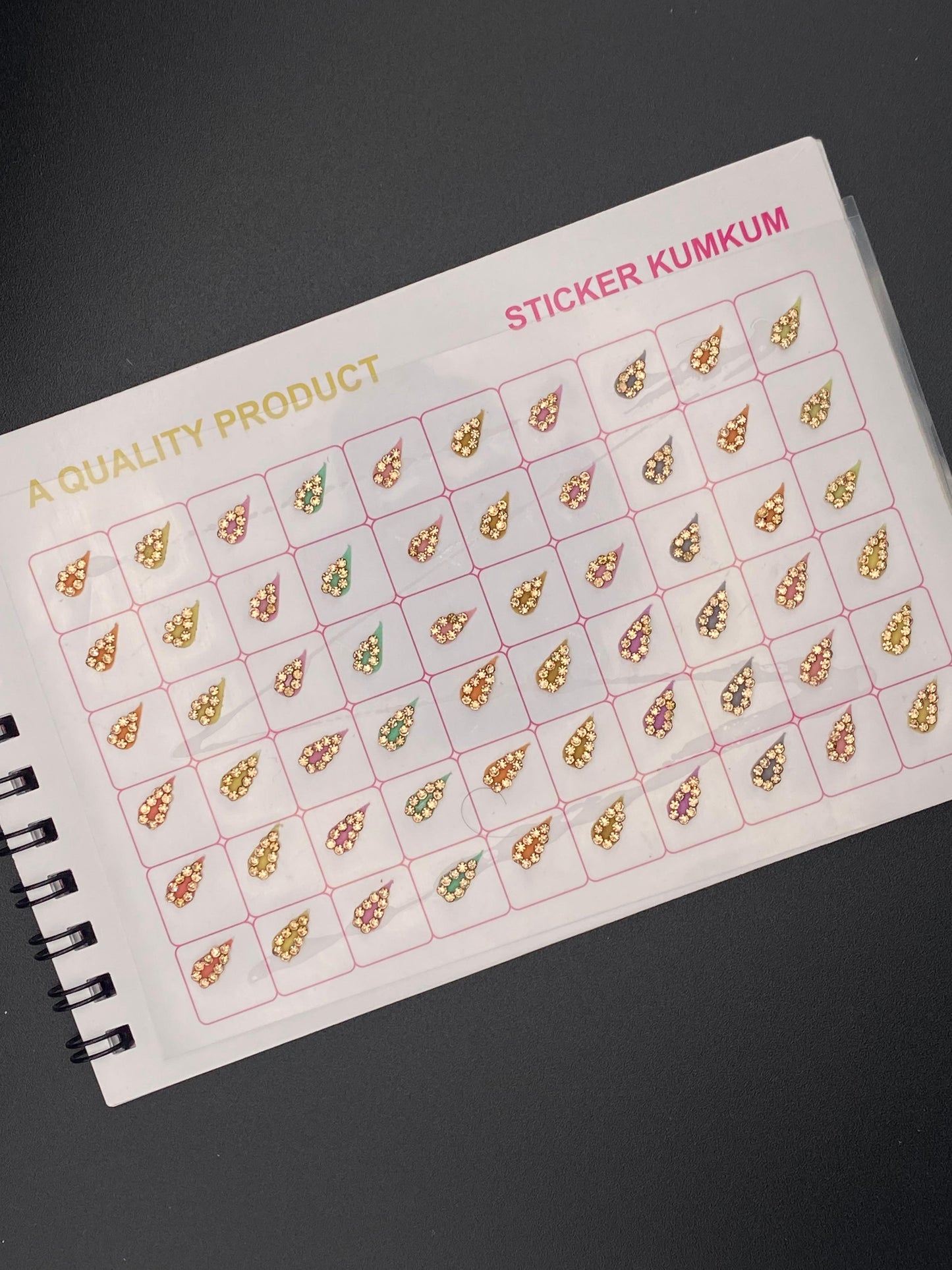 Navya Fancy Mix Shape Pestal Bindi Book