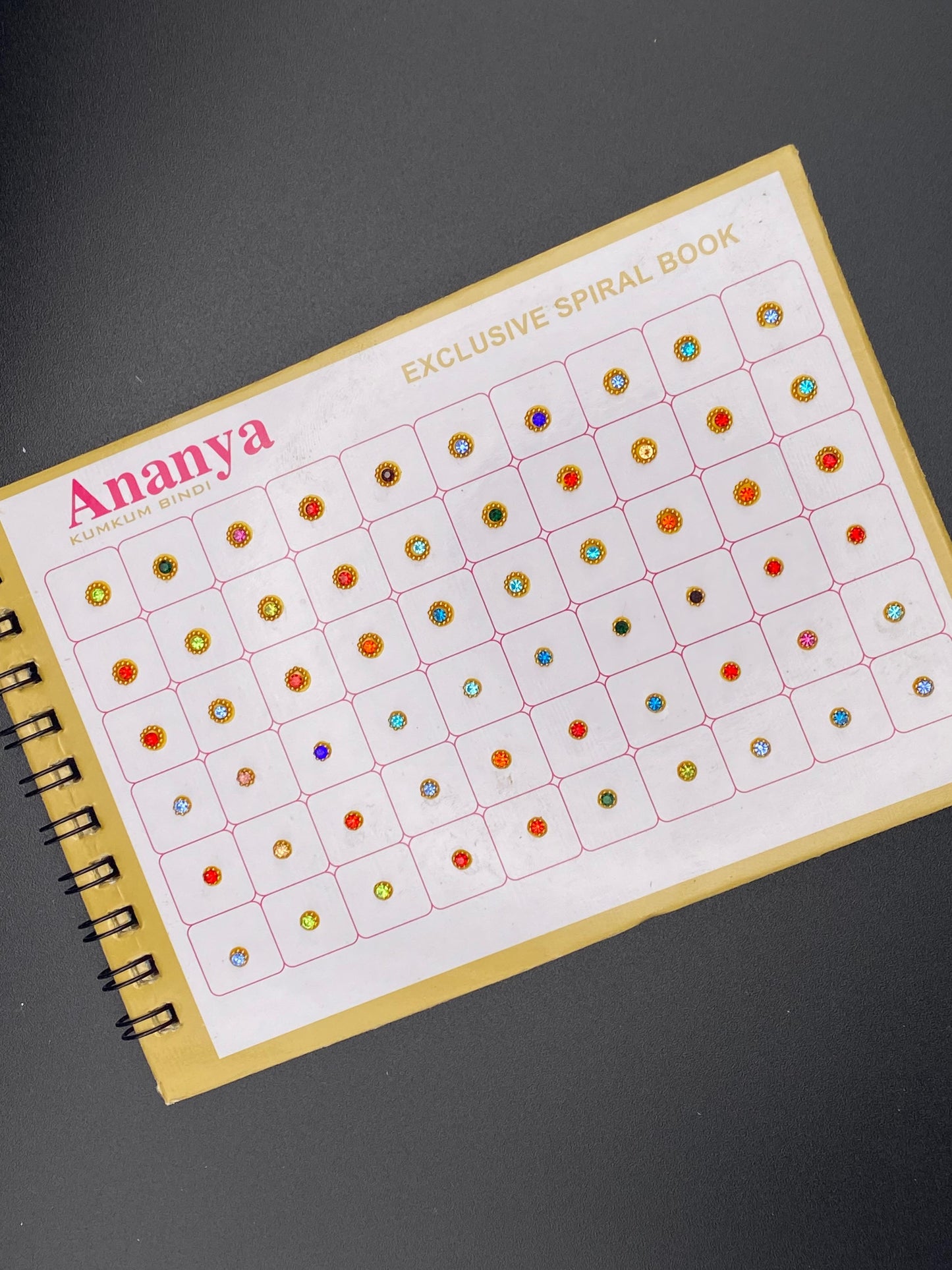 Ananya Fancy Bindi Book color Diamond Stone