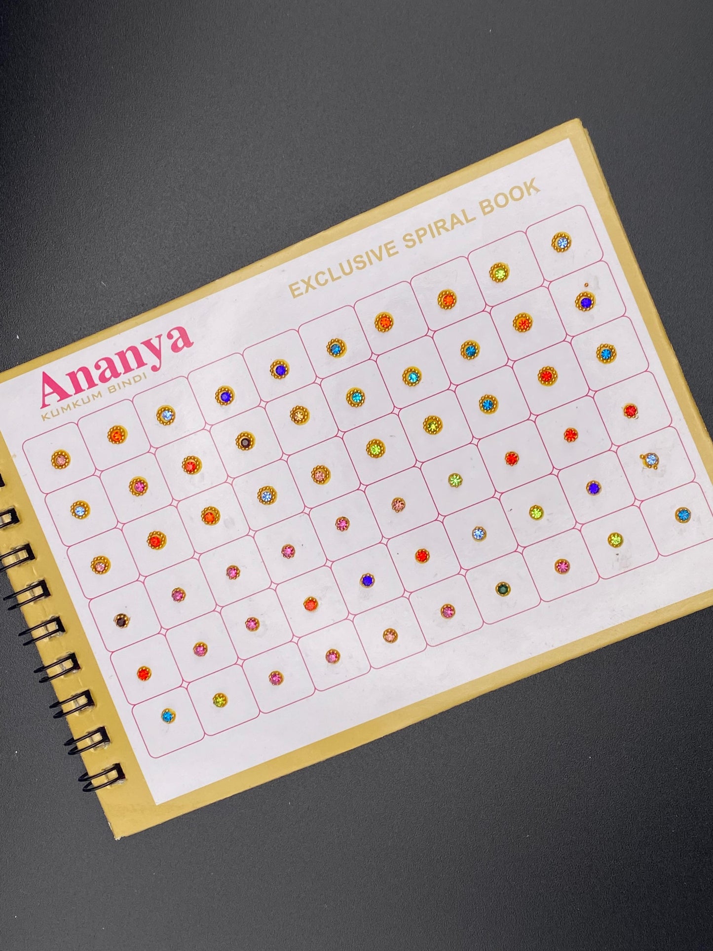 Ananya Fancy Bindi Book color Diamond Stone