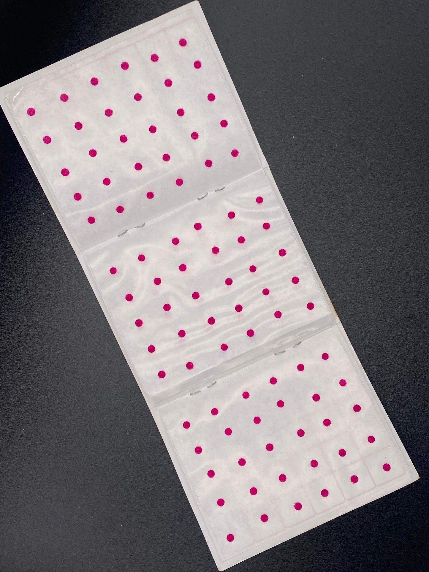 Bindi Card with 120 Bindi's - Rani (kumkum) Color