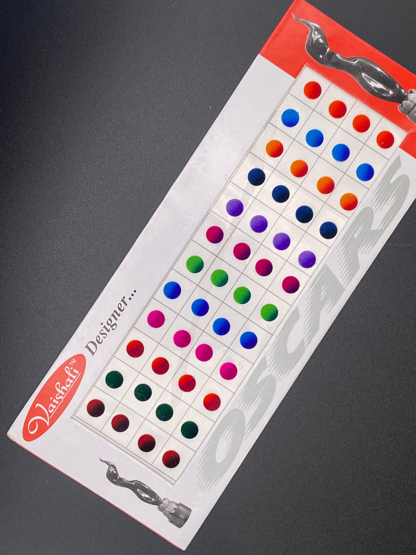 Vaishali Color Designer Shaded Bindi Card Collection