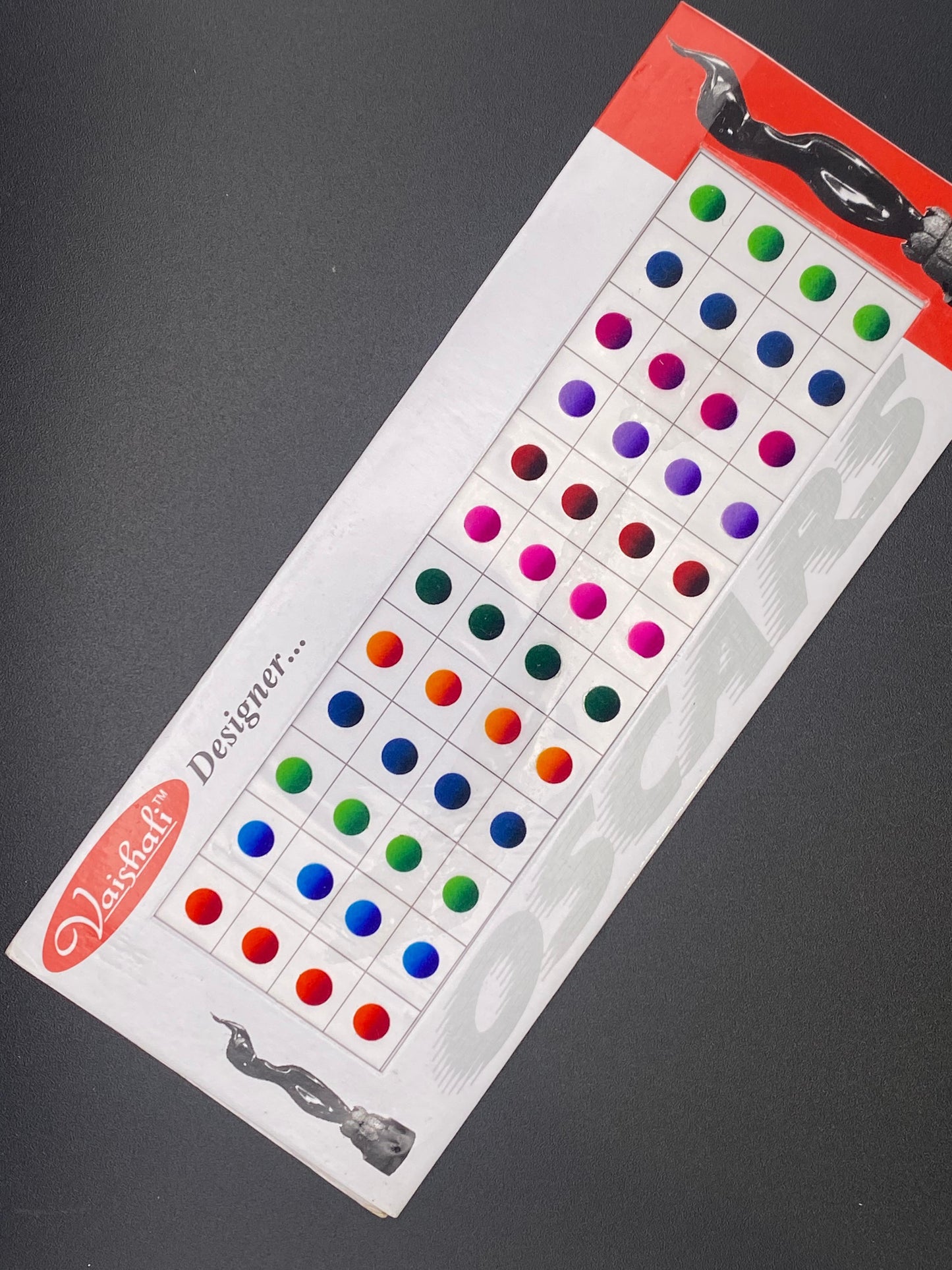 Vaishali Color Designer Shaded Bindi Card Collection