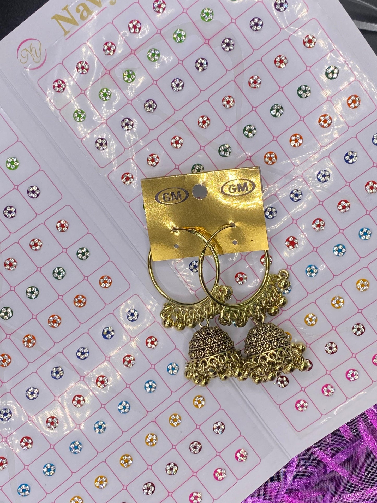 Bindi & Earring combo - RB07