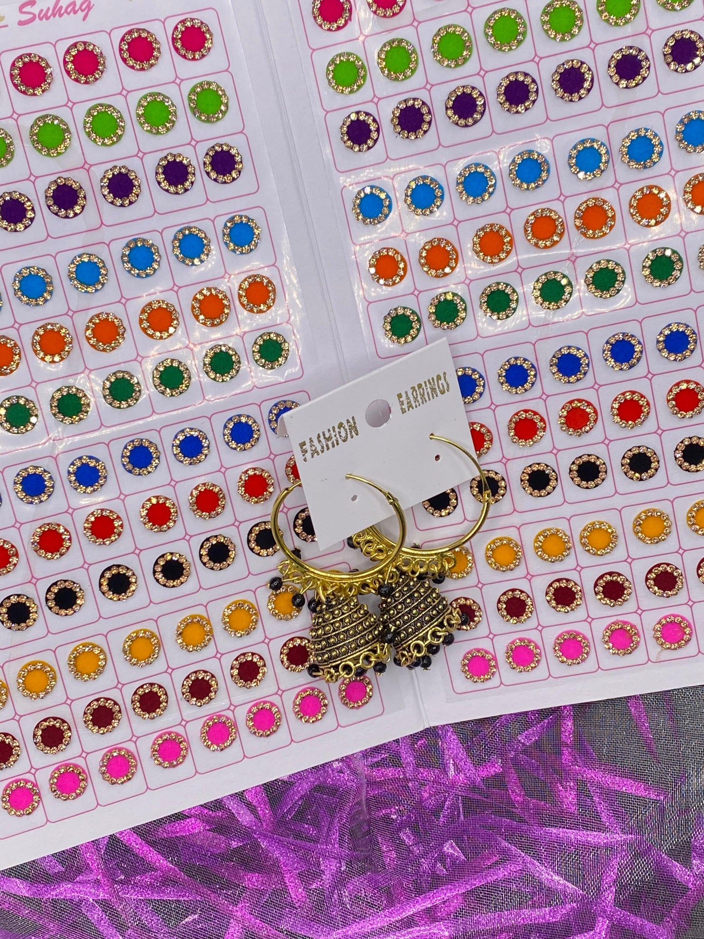 Bindi & Earring combo - RB14