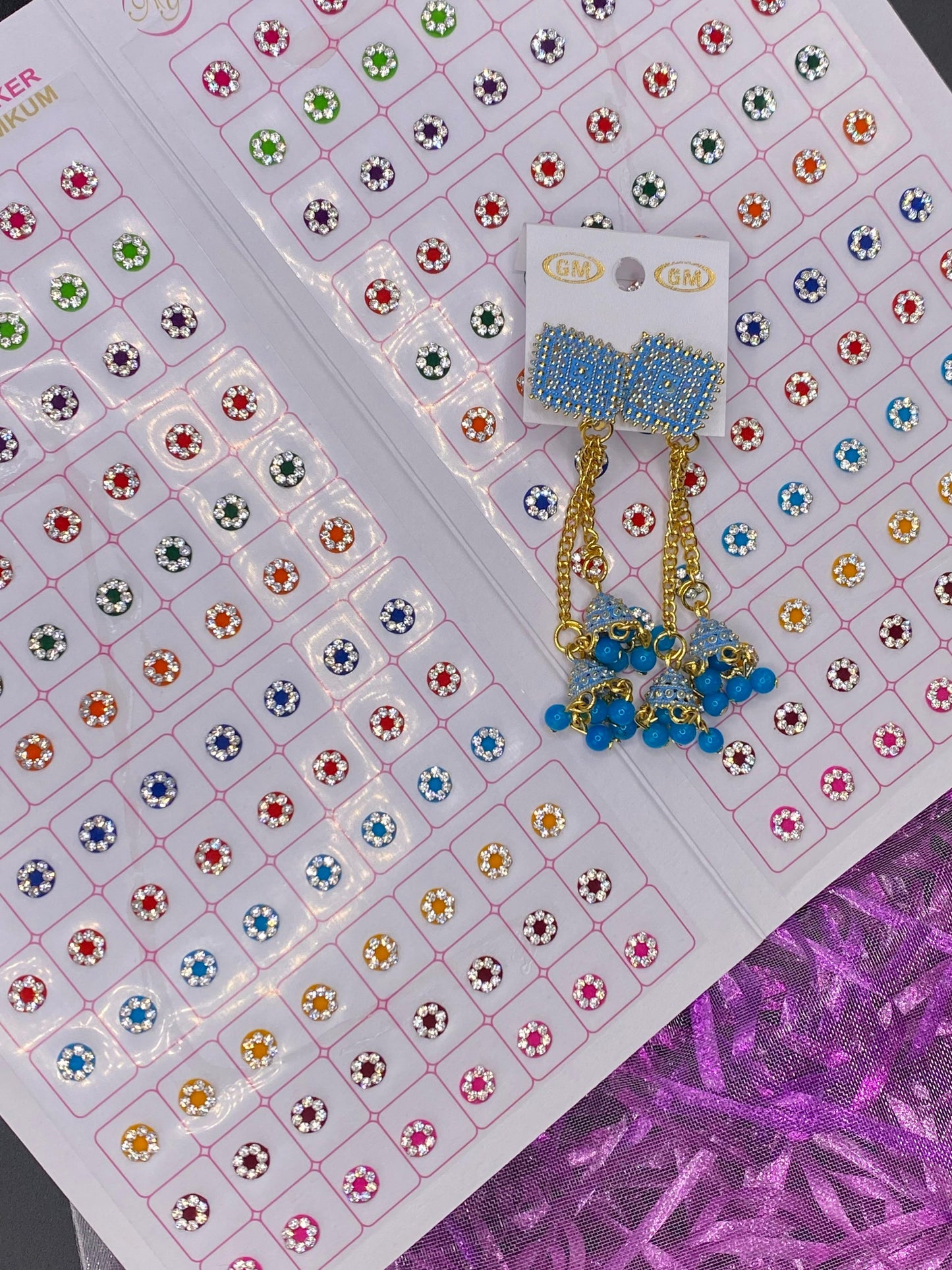 Bindi & Earring combo - RB17