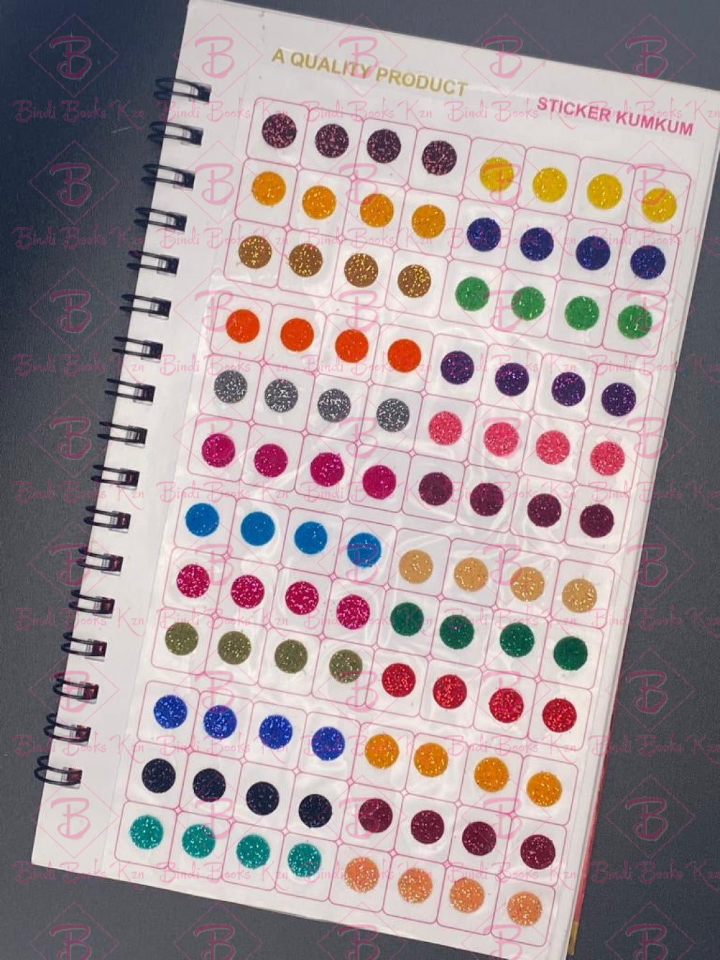 Navya Jari Glitter Bindi Book