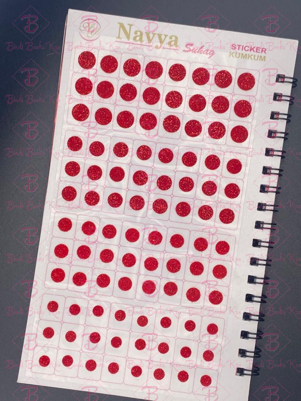 Navya Jari Glitter Bindi Book