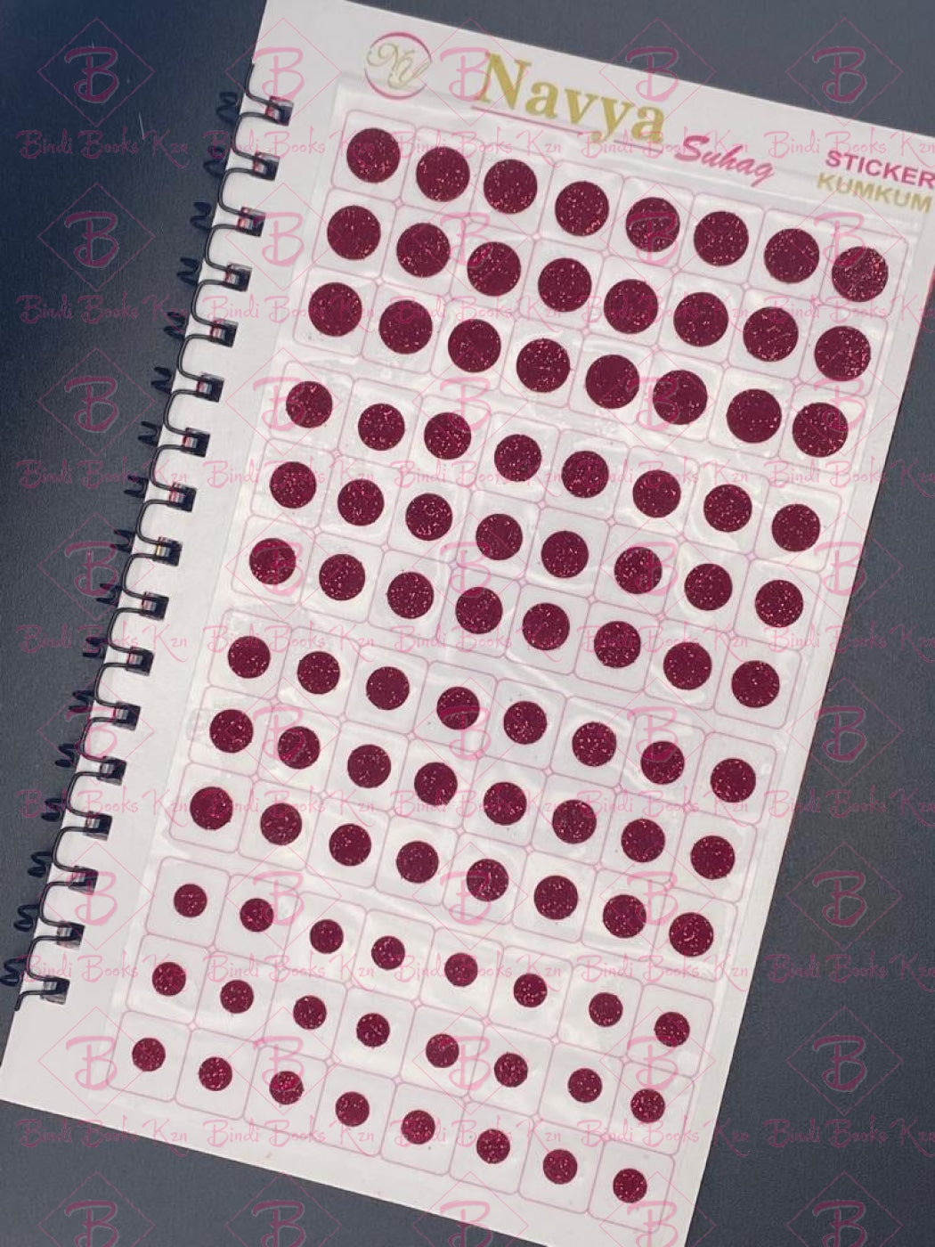 Navya Jari Glitter Bindi Book