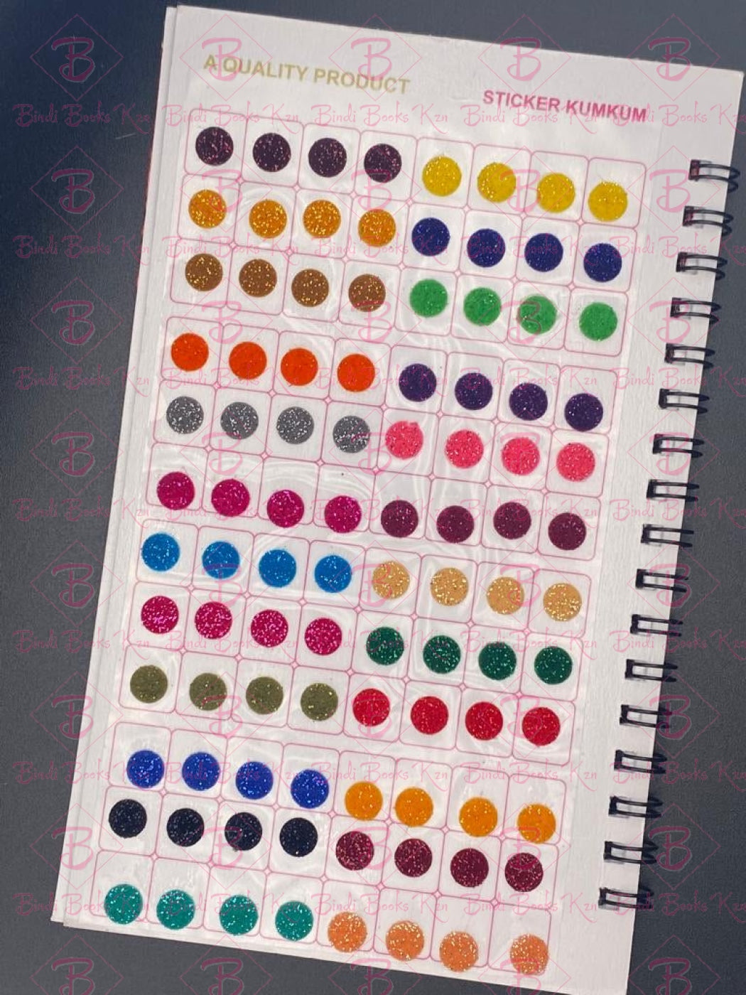 Navya Jari Glitter Bindi Book
