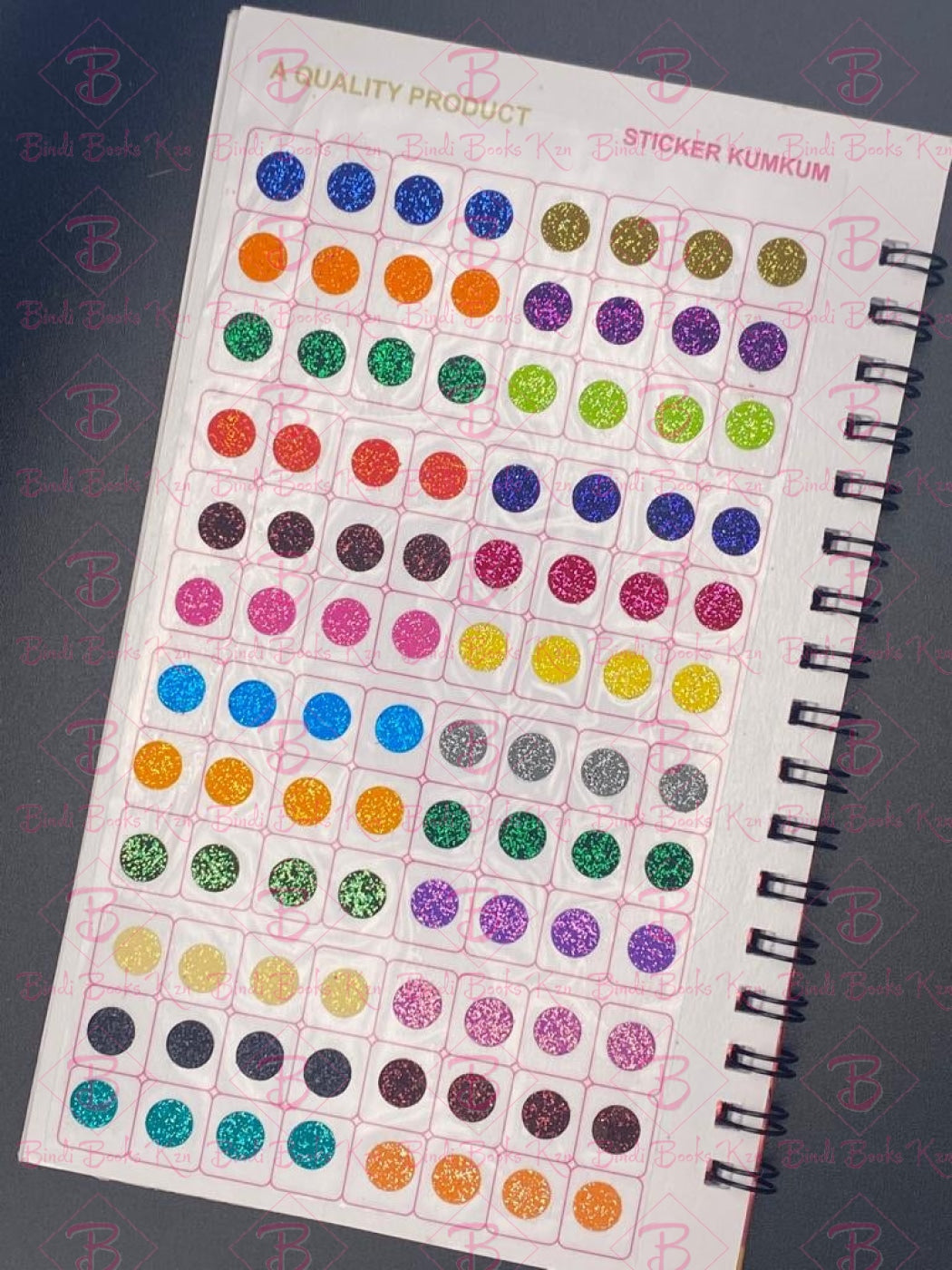 Navya Jari Glitter Bindi Book