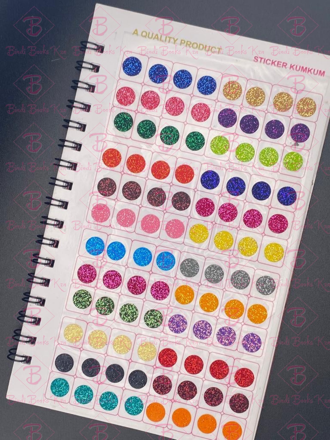Navya Jari Glitter Bindi Book