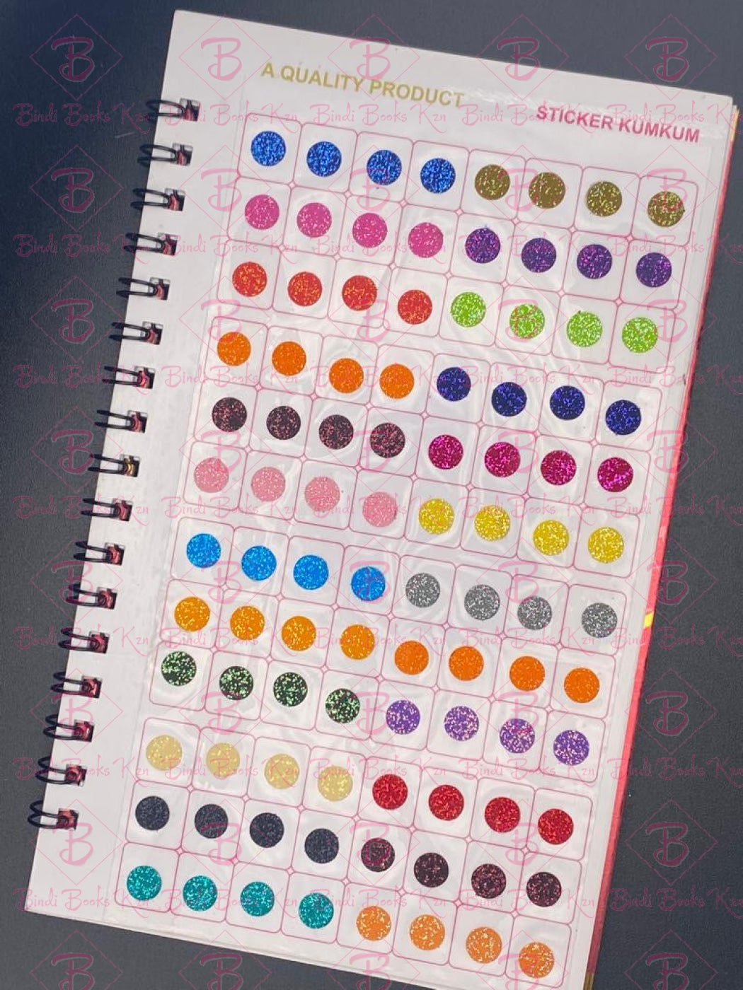Navya Jari Glitter Bindi Book