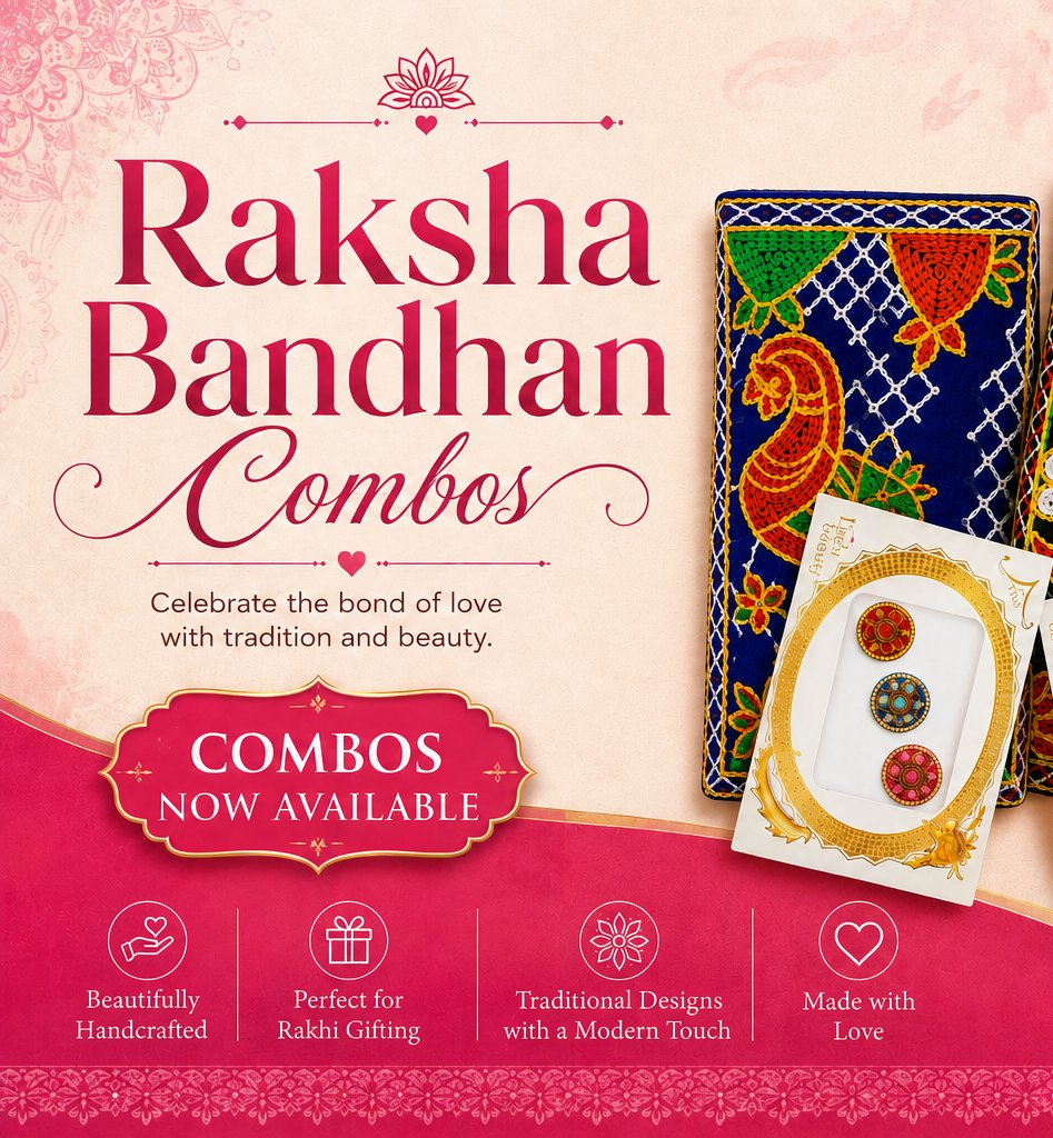 Raksha Bandhan Bindi & Bag Combo