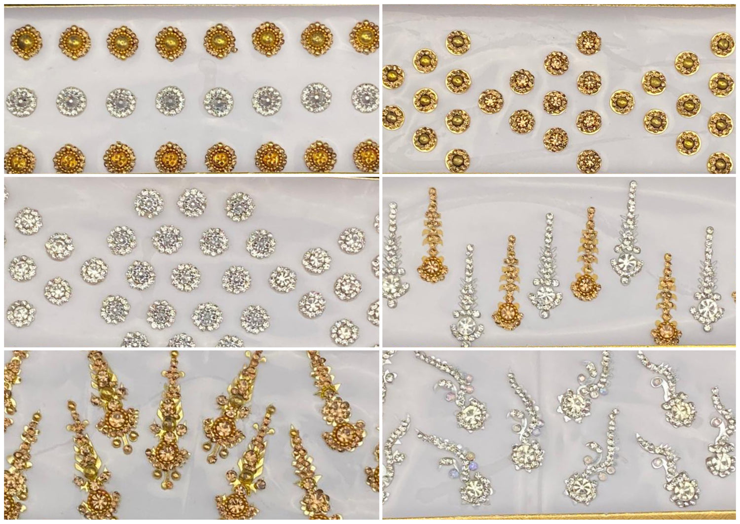 Gold & Silver Bindi