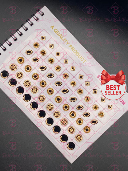 01 Black Fancy Bindi Book