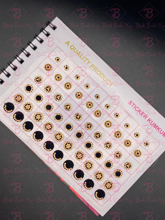 01 Black Fancy Bindi Book