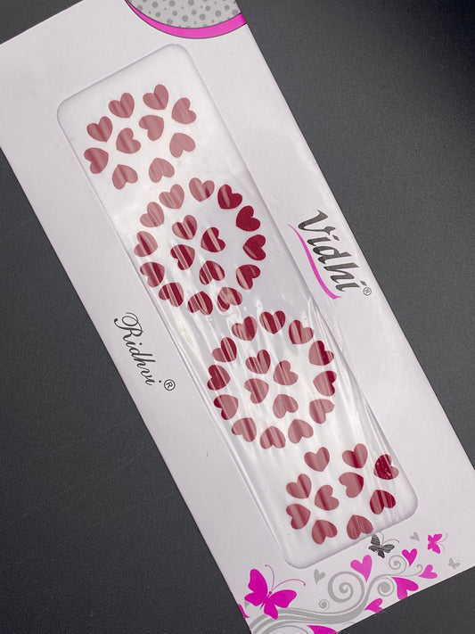 Vidhi Bindi Card - Maroon- VDM06