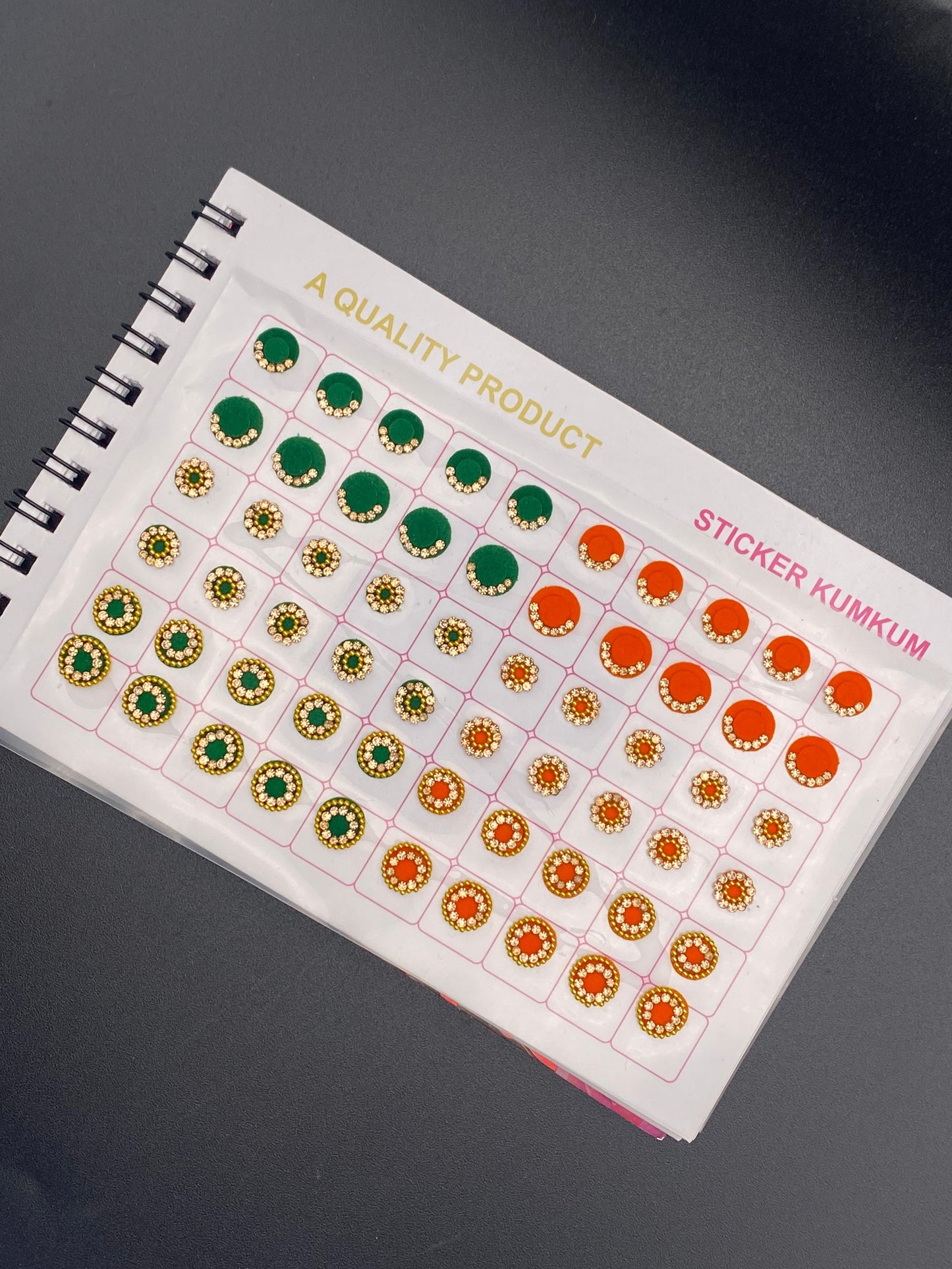 Bindi Book - Navya 10 colour LCT stone